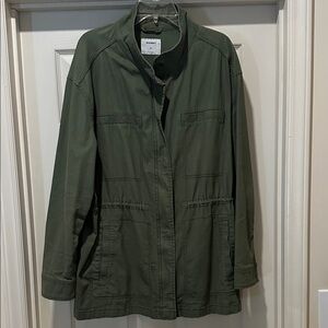 Old Navy Utility Jacket in Forest Green